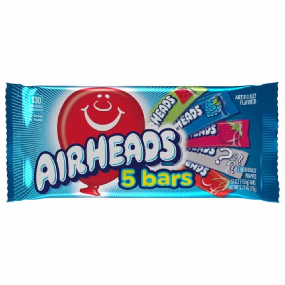 Airheads Confezione da 5 barrette di gusti assortiti