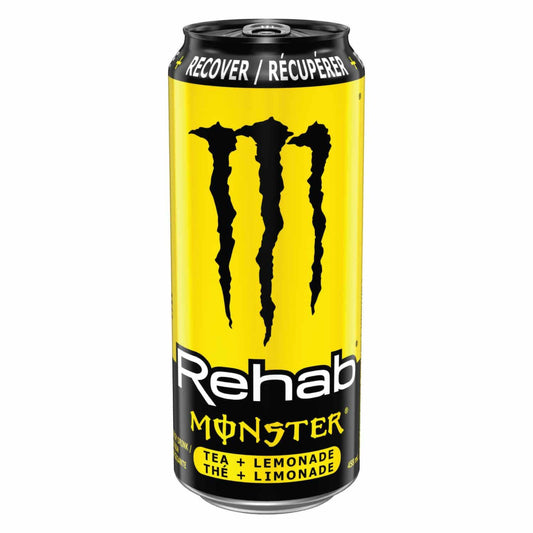 Monster Rehab  Recover Tea + Lemonade  458ml VERSIONE CANADESE (DIFETTI ESTETICI)