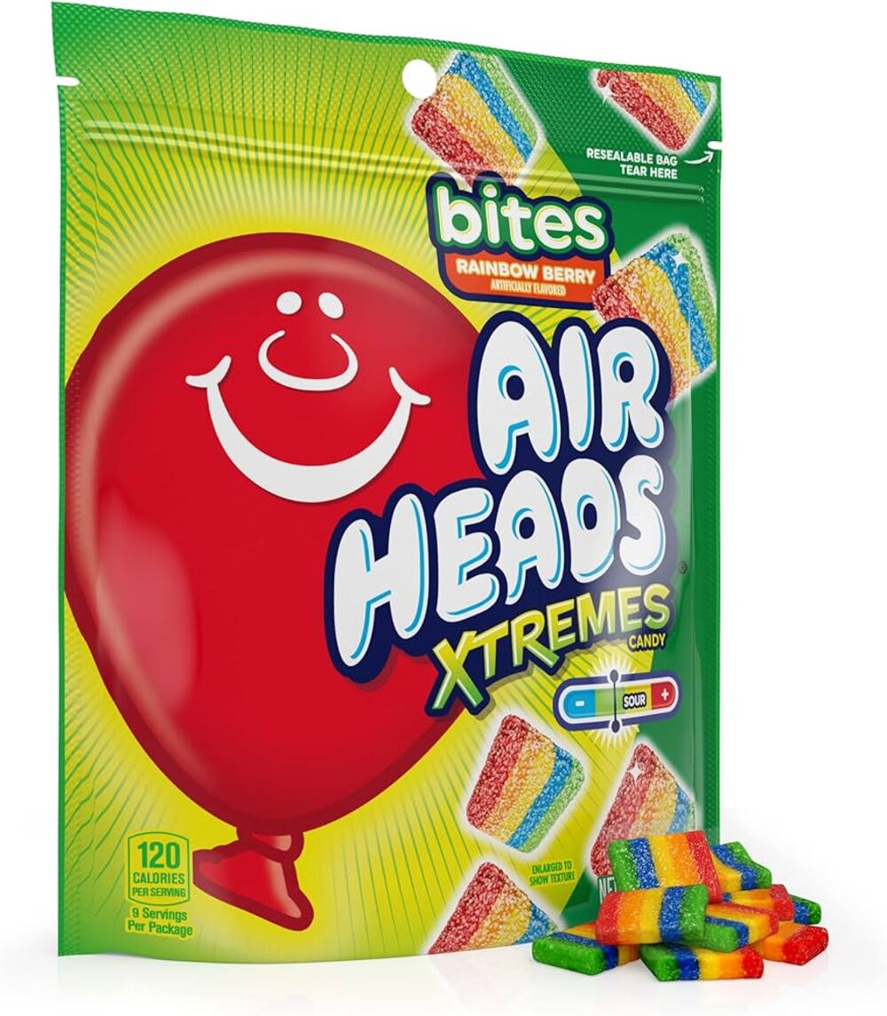 Airheads Xtremes Bites Rainbow Berry 170gr