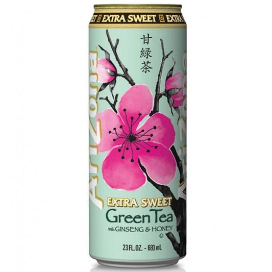 Arizona Extra Sweet Green Tea with Ginseng & Honey 680ML