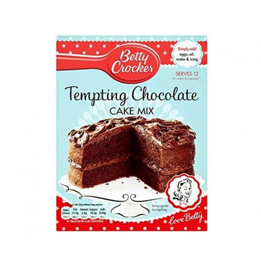 Betty Crocker Cake Mix Tempting Chocolate 425GR PREPARATO TORTA AL CIOCCOLATO