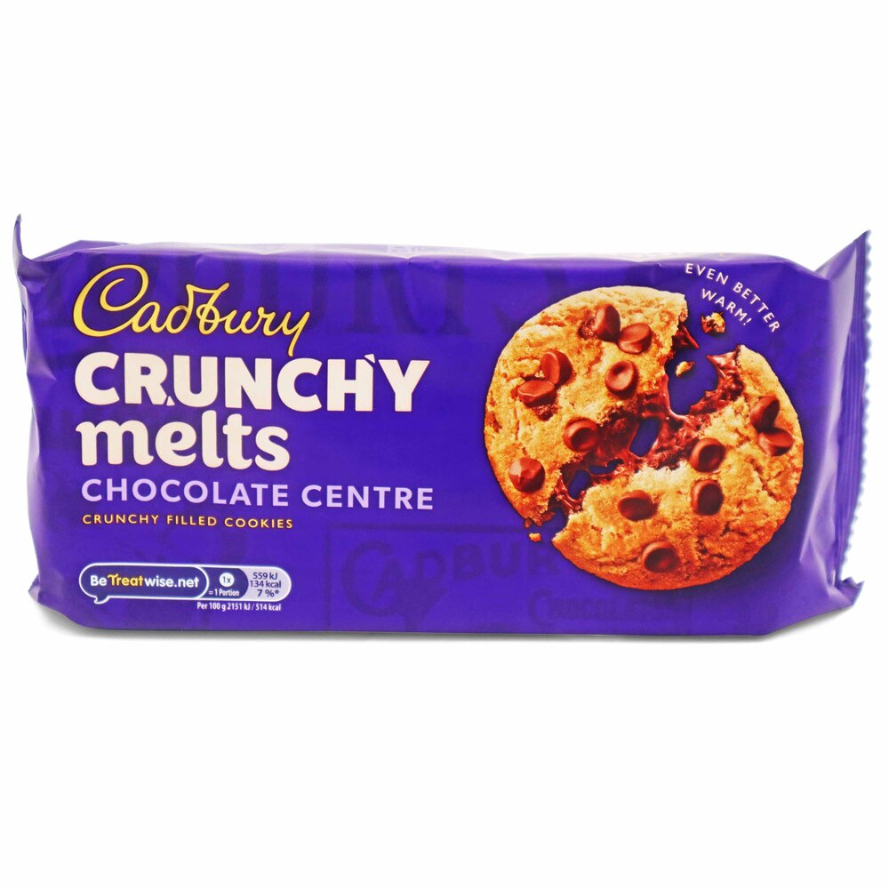 Cadbury Crunchy Melts Chocolate 156gr