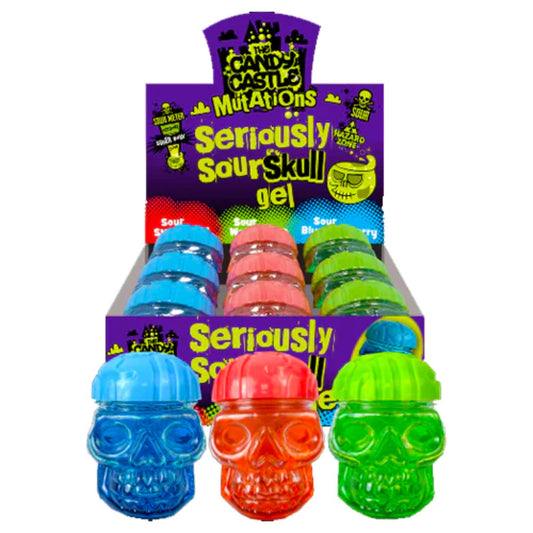 The Candy Castle Mutations Seriosuly Sour Skull Gel 100GR