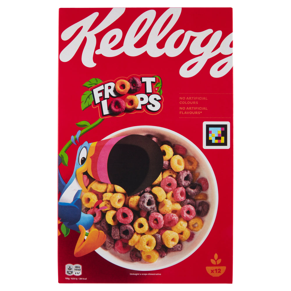 Cereali Froot Loops di Kellogg's 375 g