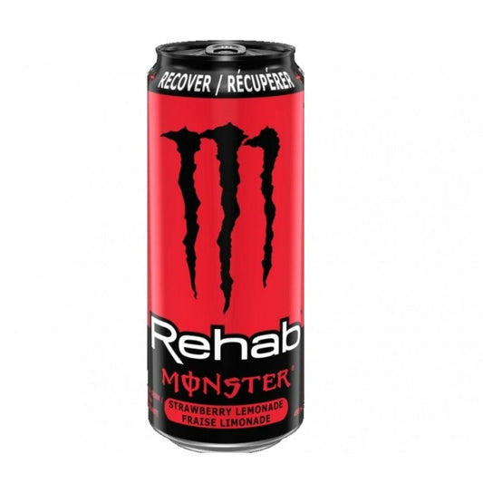 Monster Rehab Recover Strawberry 458ml Canadese