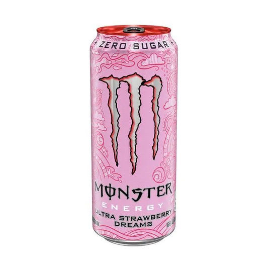 Monster Ultra Strawberry Dreams COLOR TOP 473ML USA