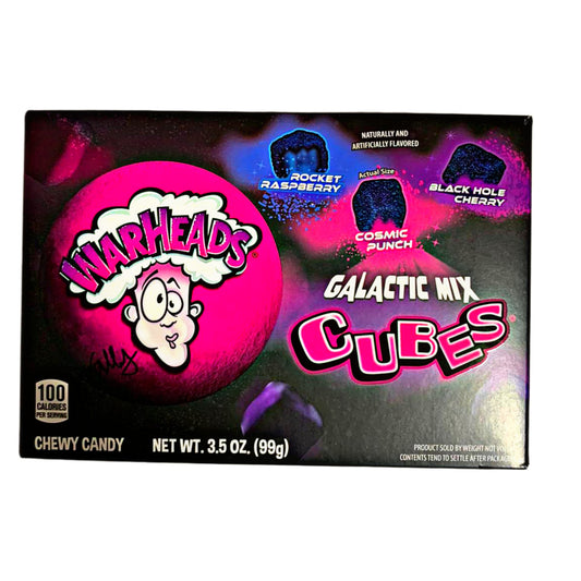 Warheads Galactic Cubes 99g