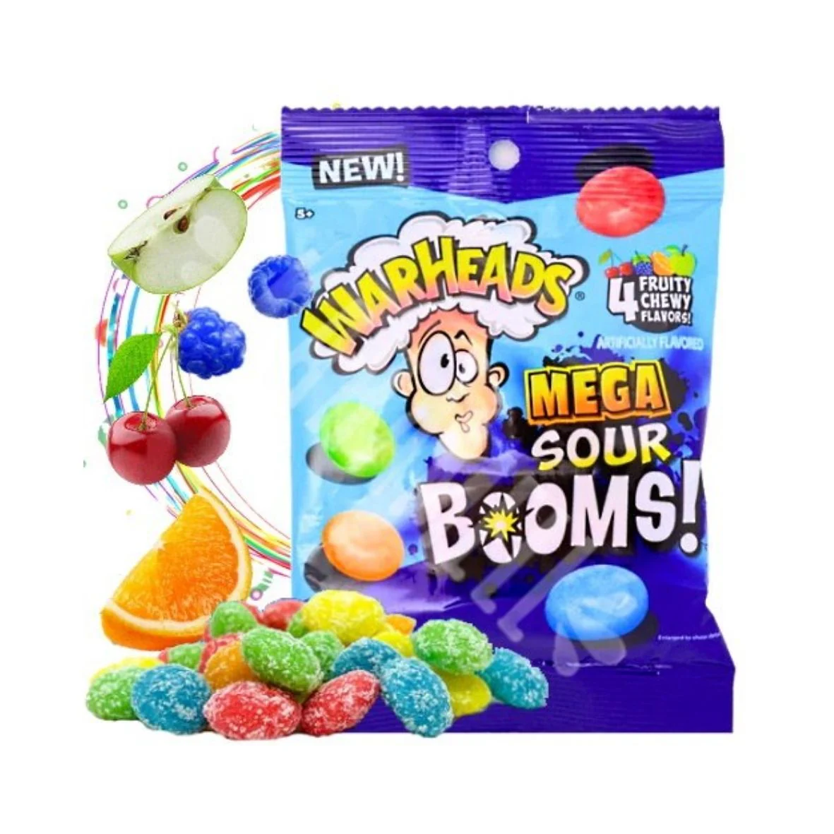 Warheads Mega Sour Bombs 71gr