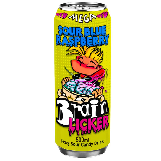 Brain Licker Drink Sour Blue Raspberry 500ml