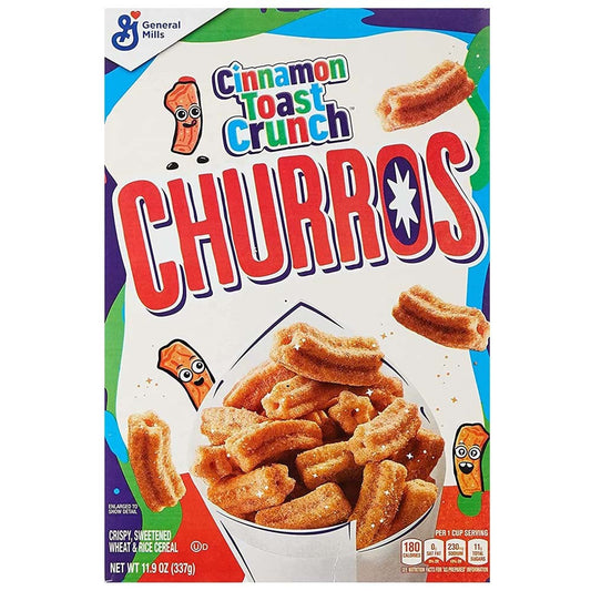 Cereali Cinnamon Toast Crunch Churros 337gr