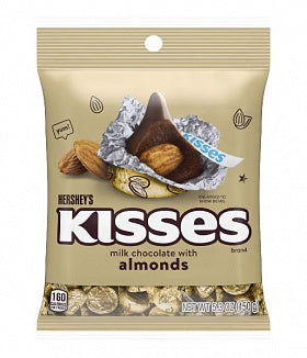 Hershey's Kisses with Almonds con mandorle 150gr pacco grande