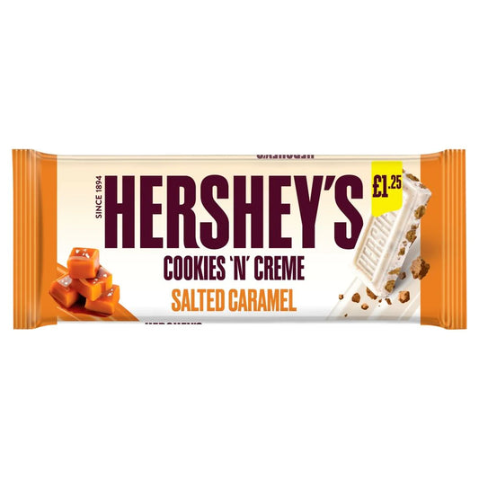 Hershey's Cookies 'n' Creme Salted Caramel 90GR KING SIZE