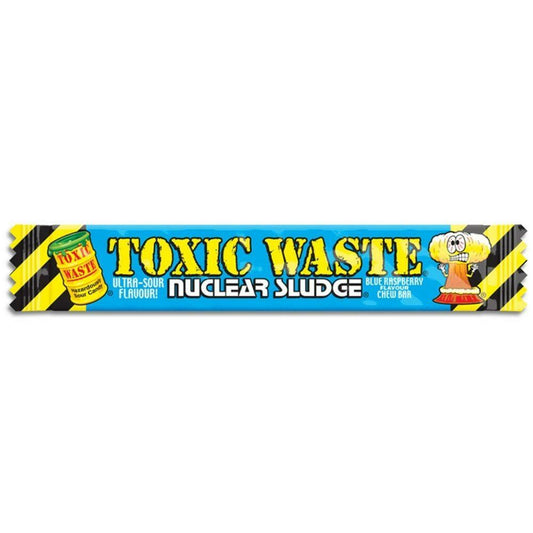 Toxic Waste Nuclear Sludge Chew Bar Blue Raspberry