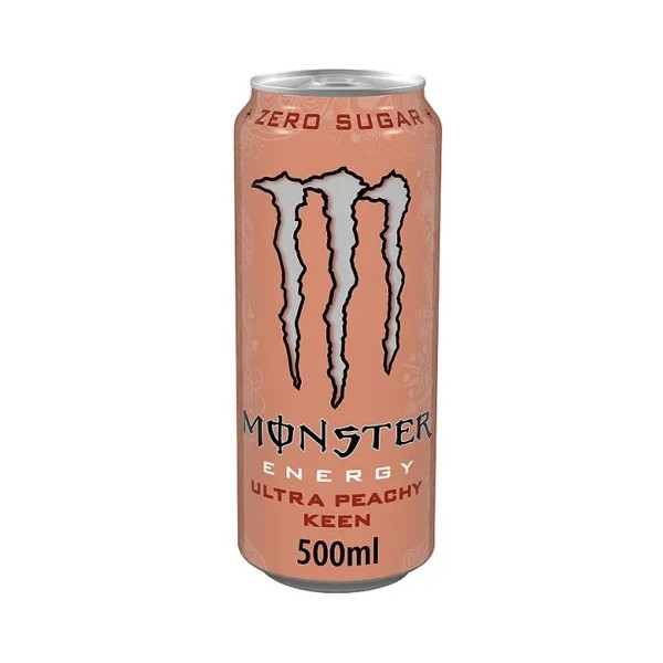 Monster Energy Ultra Peachy Keen 500ML PRICE MARKED EU
