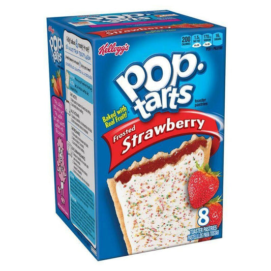 Pop Tarts Frosted Strawberry Sensation pacchetto da 8 pz