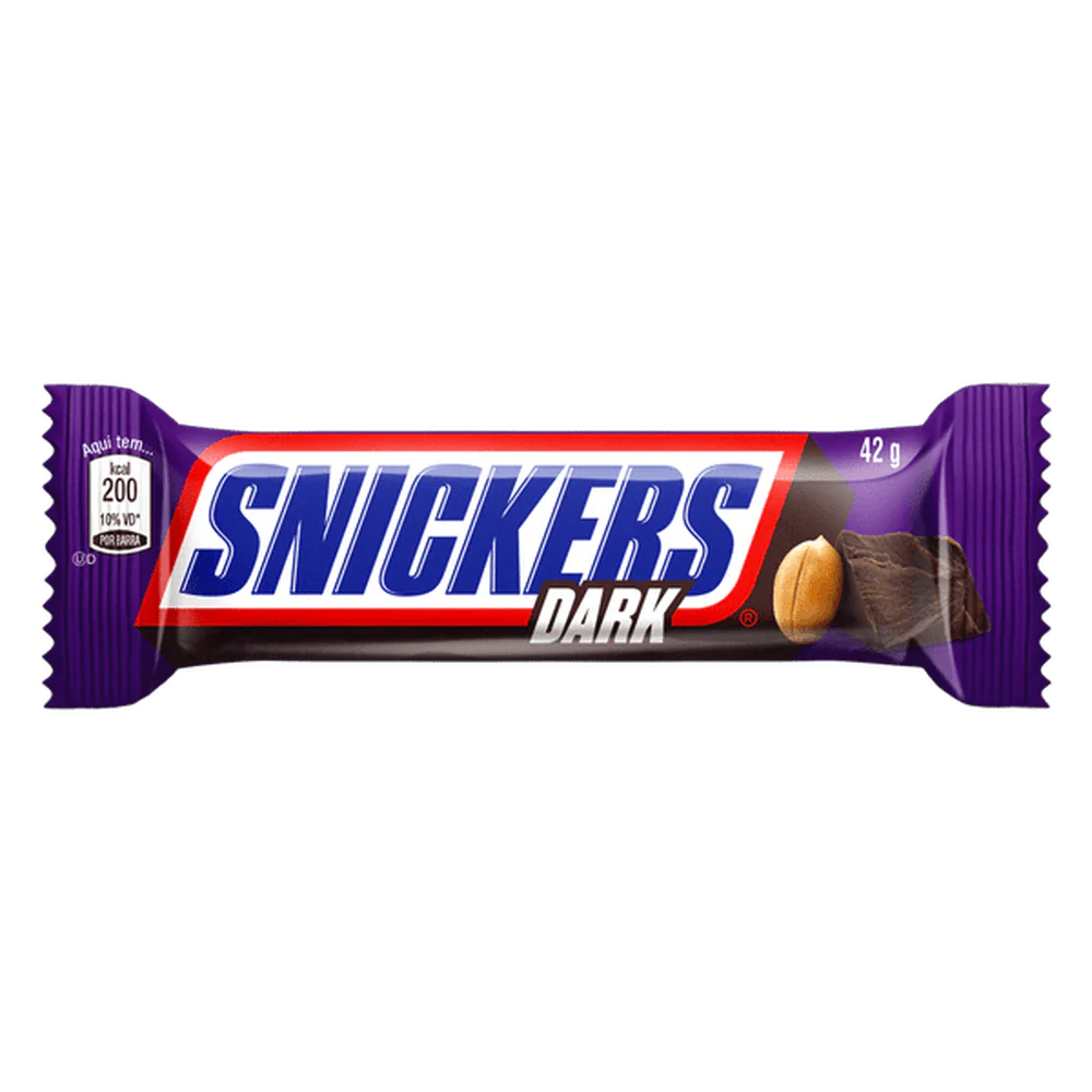 Snickers Dark Chocolate 42g Edizione Limitata Brasile