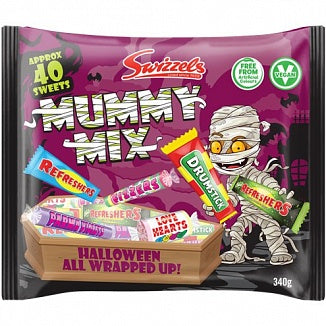HALLOWEEN Swizzels Matlow Mummy Mix 340GR (40 PEZZI CIRCA)