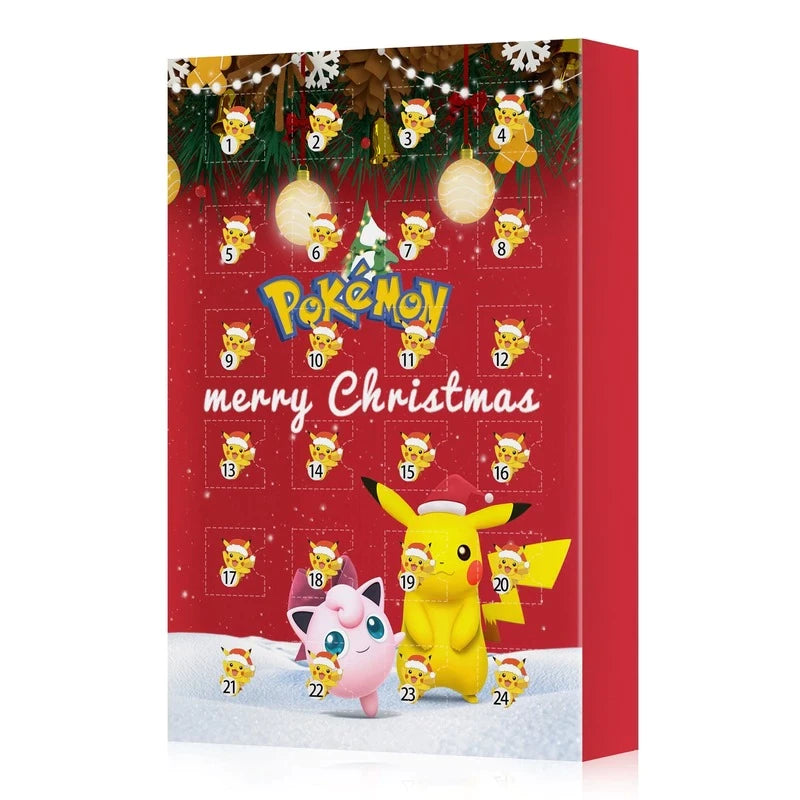 Calendario Avvento di Natale 24 Pcs Pokemon Action Figure