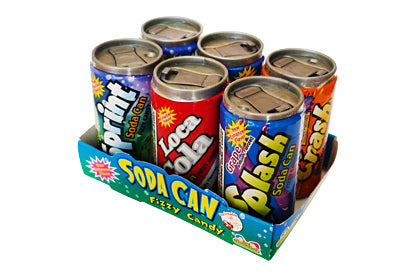 Soda Can Fizzy Candy 6PZ 42GR