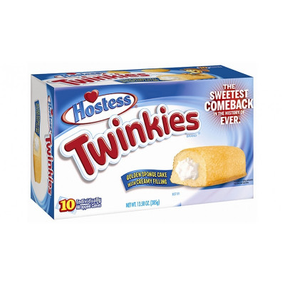 Twinkies, merendine al pan' di spagna e crema