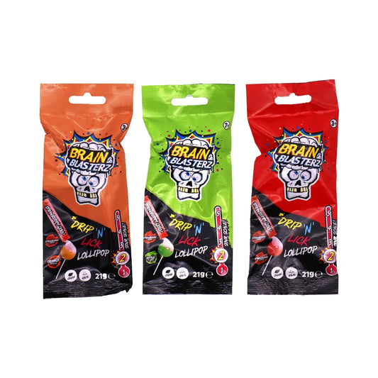 Brain Blasterz Drip 'N' Lick Lollipop 18gr