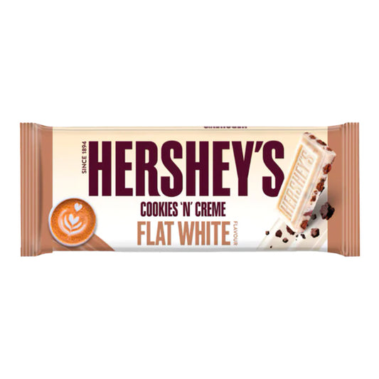 Hershey’s Flat White 90gr – Barretta al cappuccino Cookies’n’Creme