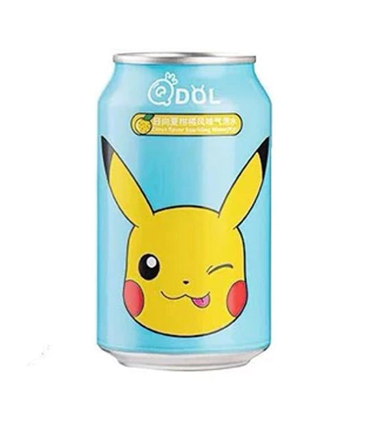 QDol Pokémon Pikachu bevanda gassata al gusto di CITRUS 330 ml