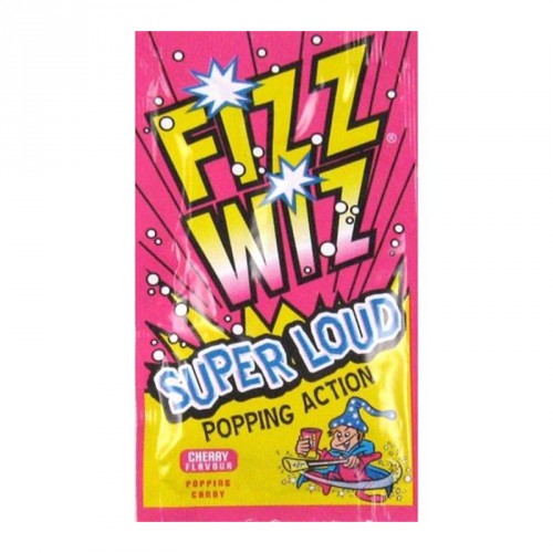 Fizz Wiz Cherry Popping Candy, caramelle alla ciliegia da 5g