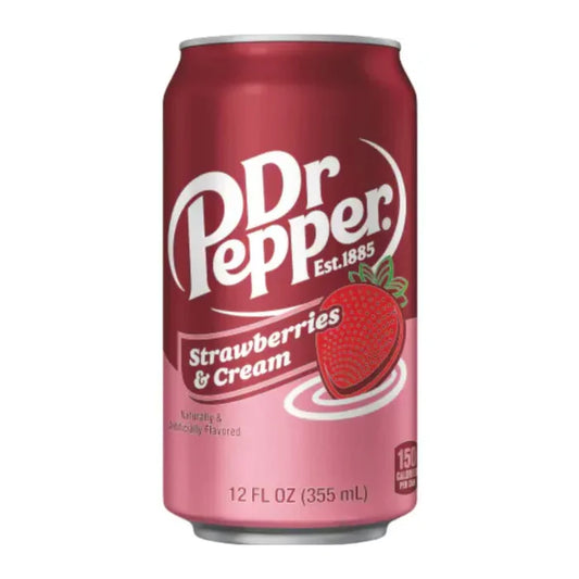DR PEPPER Strawberries & Cream DOTTOR PEPPER 355ml