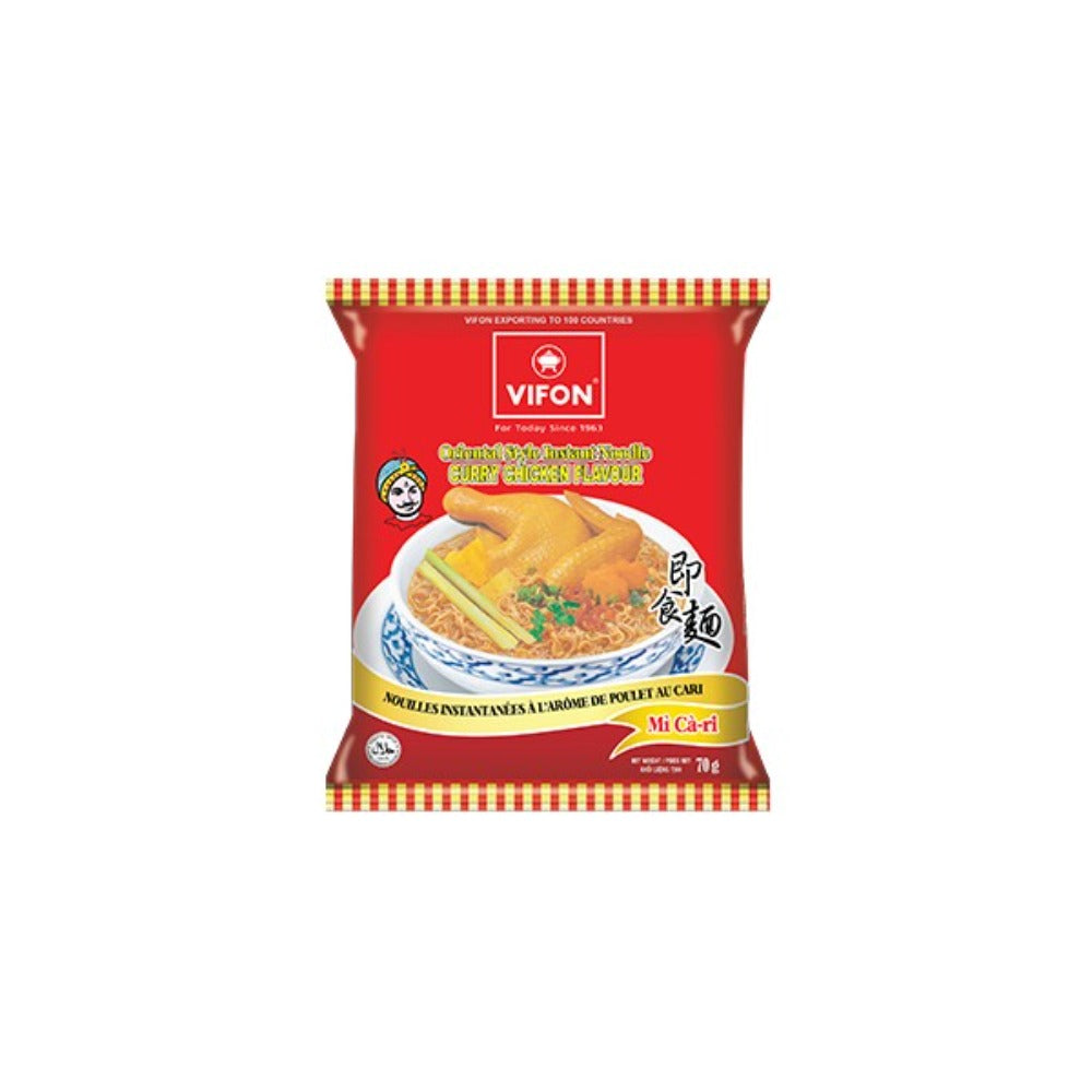 Noodles Vifon Pollo al Curry 70 Gr