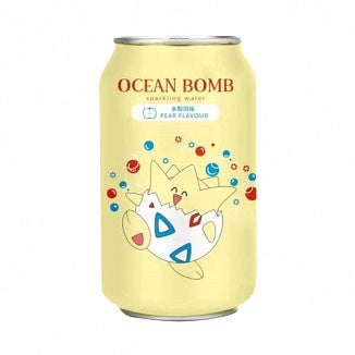 OCEAN BOMB Pokemon Togepi Pear bevanda alla pera da 330ml (COLLEZIONE)