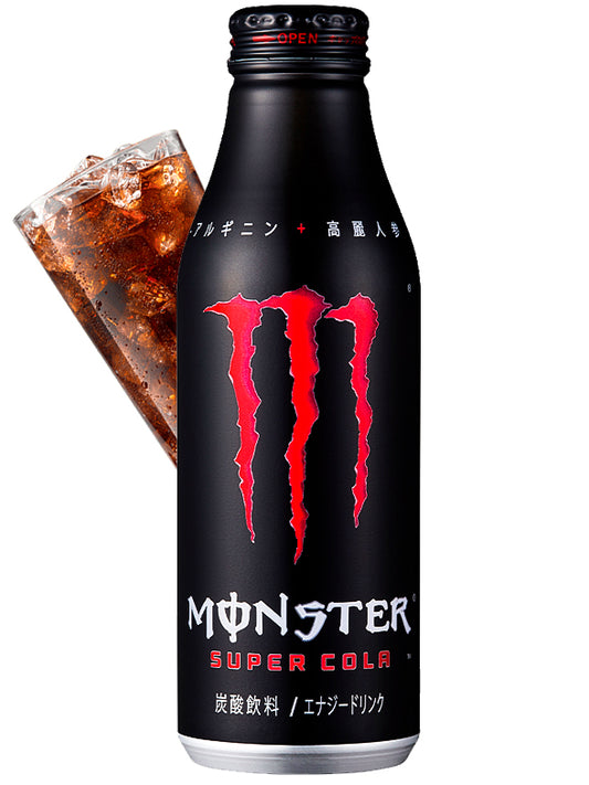 Monster Super Cola Versione Bottiglia Giapponese JP 500ml