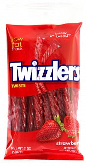 Twizzlers Strawberry, liquirizia alla fragola 198g
