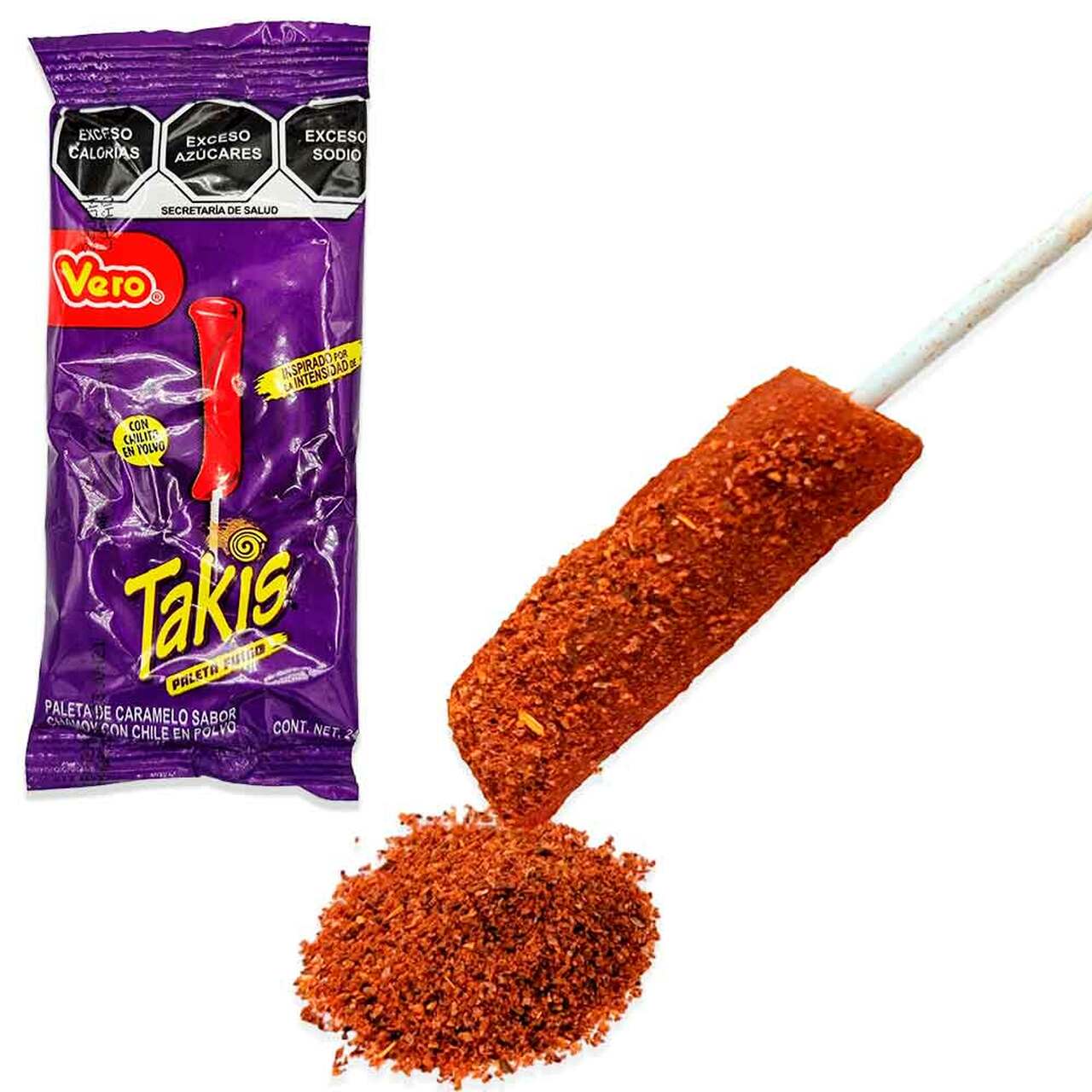 Takis Fuego lollipop