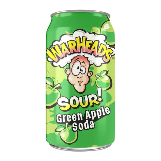 Warheads Sour Soda Green Apple