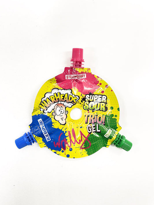 WARHEADS SUPER SOUR TRIO GEL 51G