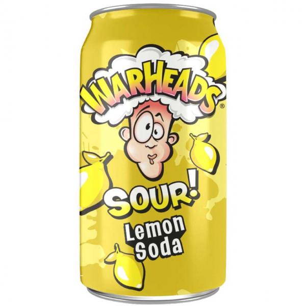 Warheads Lemon Sour Soda