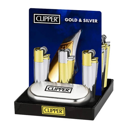 Clipper Metal Gold And Silver da collezione