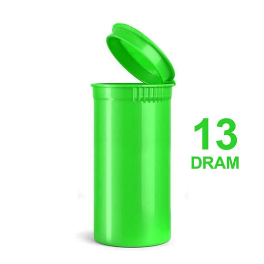 Contenitore in plastica verde poptop 35mm